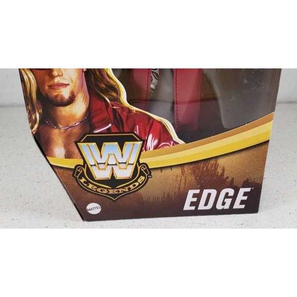 Edge WWE Legends Elite Collection Series 14 Action Figure Chase Variant Red Pant - Picture 4 of 9
